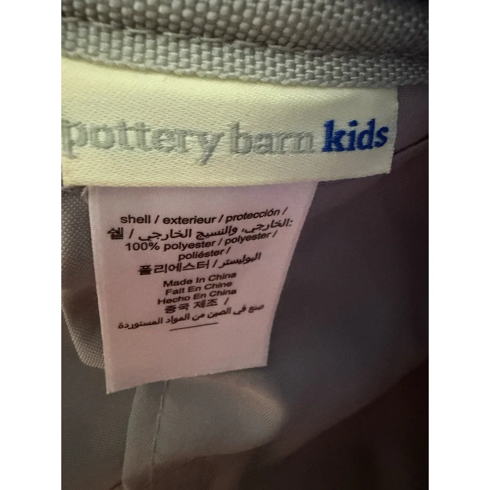 Pottery Barn Kids Small Backpack Mackenzie Blue Pink Dalmatian Dot Book Bag